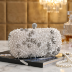 Women's Clutch Bag Crystal Pearl