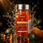 Kormesic Honey Extract Moroccan Oil Multivitamin Hair Serum Capsules (40 Capsules) - Image 3
