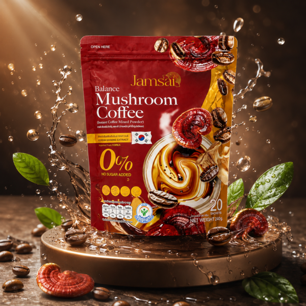 Jamsai Balance Mushroom Coffee (20 Sachets)