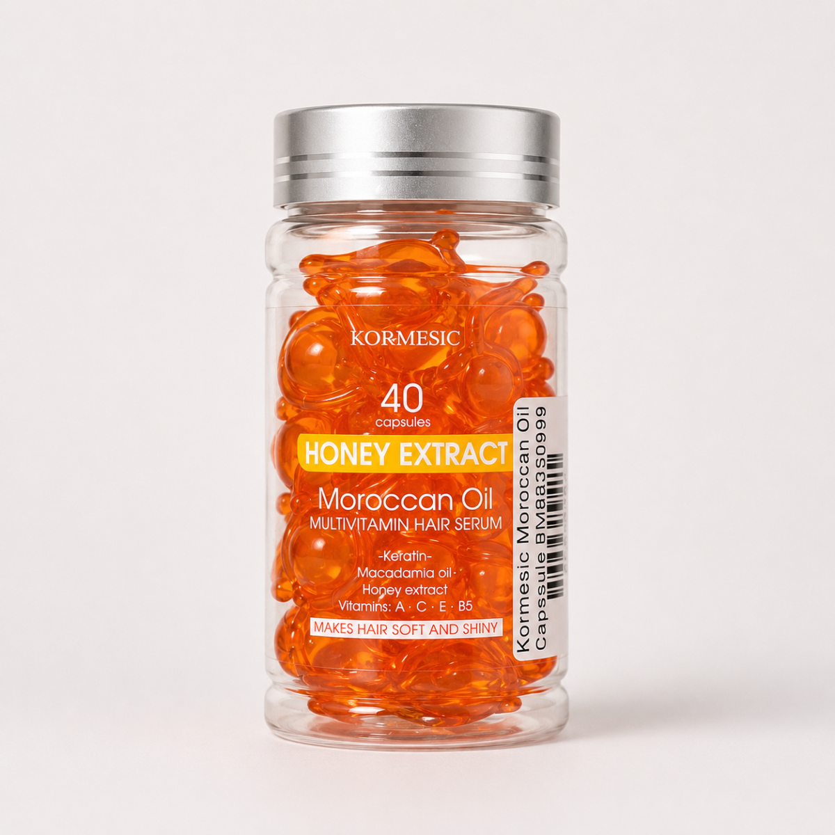 Kormesic Honey Extract Moroccan Oil Multivitamin Hair Serum Capsules (40 Capsules) - Image 2