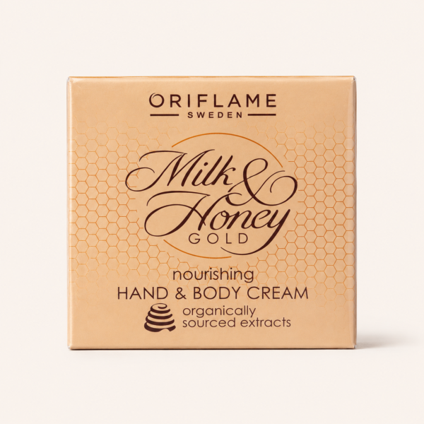 Oriflame Milk & Honey Gold Nourishing Hand & Body Cream