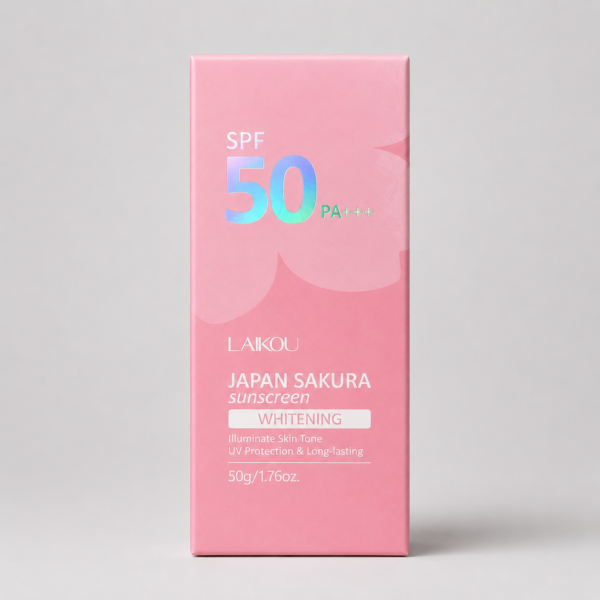 LAIKOU Japan Sakura Whitening Sunscreen SPF 50 PA+++ (50g)
