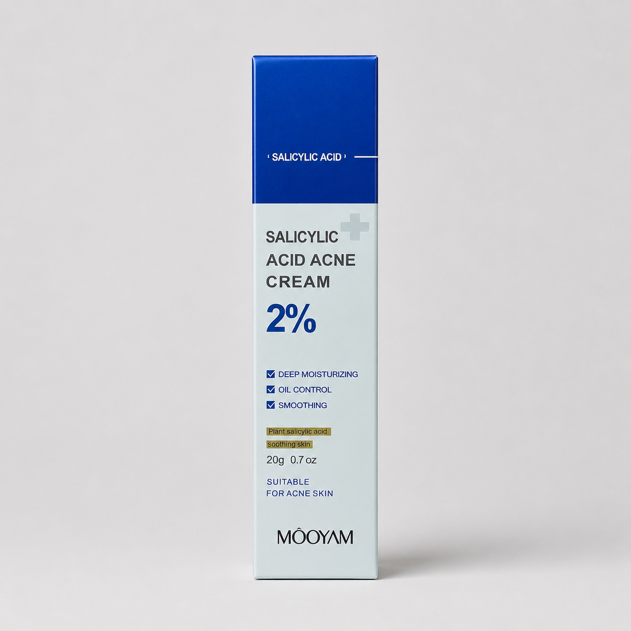 file_00000000dfa082078095e531b5fd2200 MOOYAM Salicylic Acid Acne Cream 2% – Oil Control & Acne Care Cream (20g) - Image 1