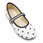 LOLLA Polka Dot Mary Ballet Flats - Image 2