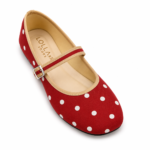 LOLLA Polka Dot Mary Ballet Flats - Image 5