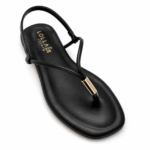LOLLA Minimalist T-Strap Flat Sandals - Image 4