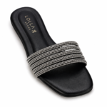 LOLLA Multi-Strap Flat Slide Sandals - Image 3