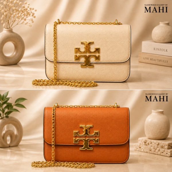 Luxury Logo Chain Crossbody Bag