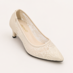 Noice Floral Lace Pointed Heel - Image 2