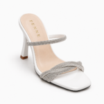 PENNE Crystal Twist-Strap Square-Toe Heel - Image 4