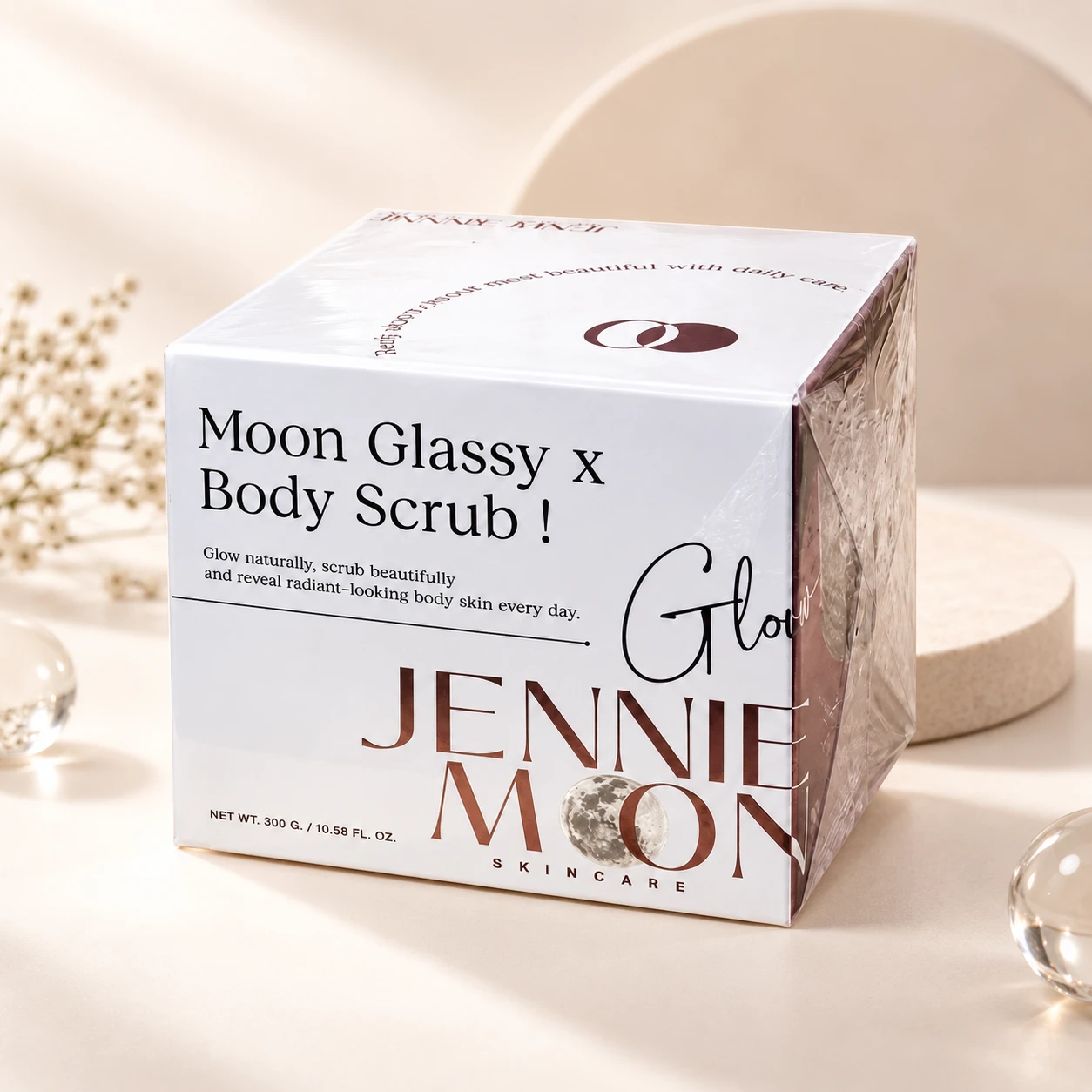 Moon Glassy X Body Scrub 300g